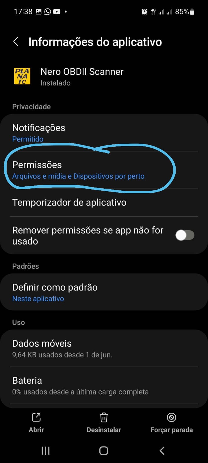 Permissões Android 1
