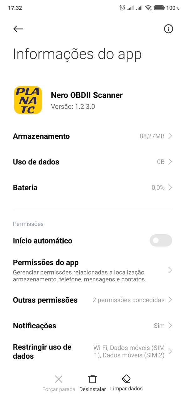 Permissões Android 2